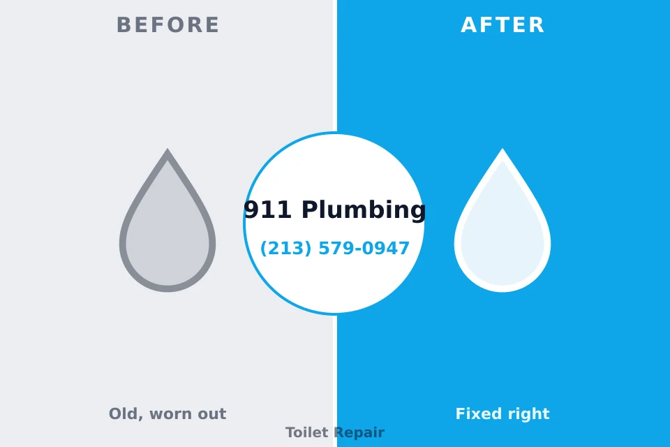 Before and after: plumbing company Goodman, MO